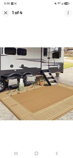 🔥 9x18 GARVEE Premium Reversible Outdoor RV/Patio Rug – Brand New Open Box!
