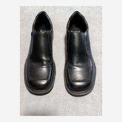 Dr. Martens Men’s Size 13 Black Leather Slip-On Shoes