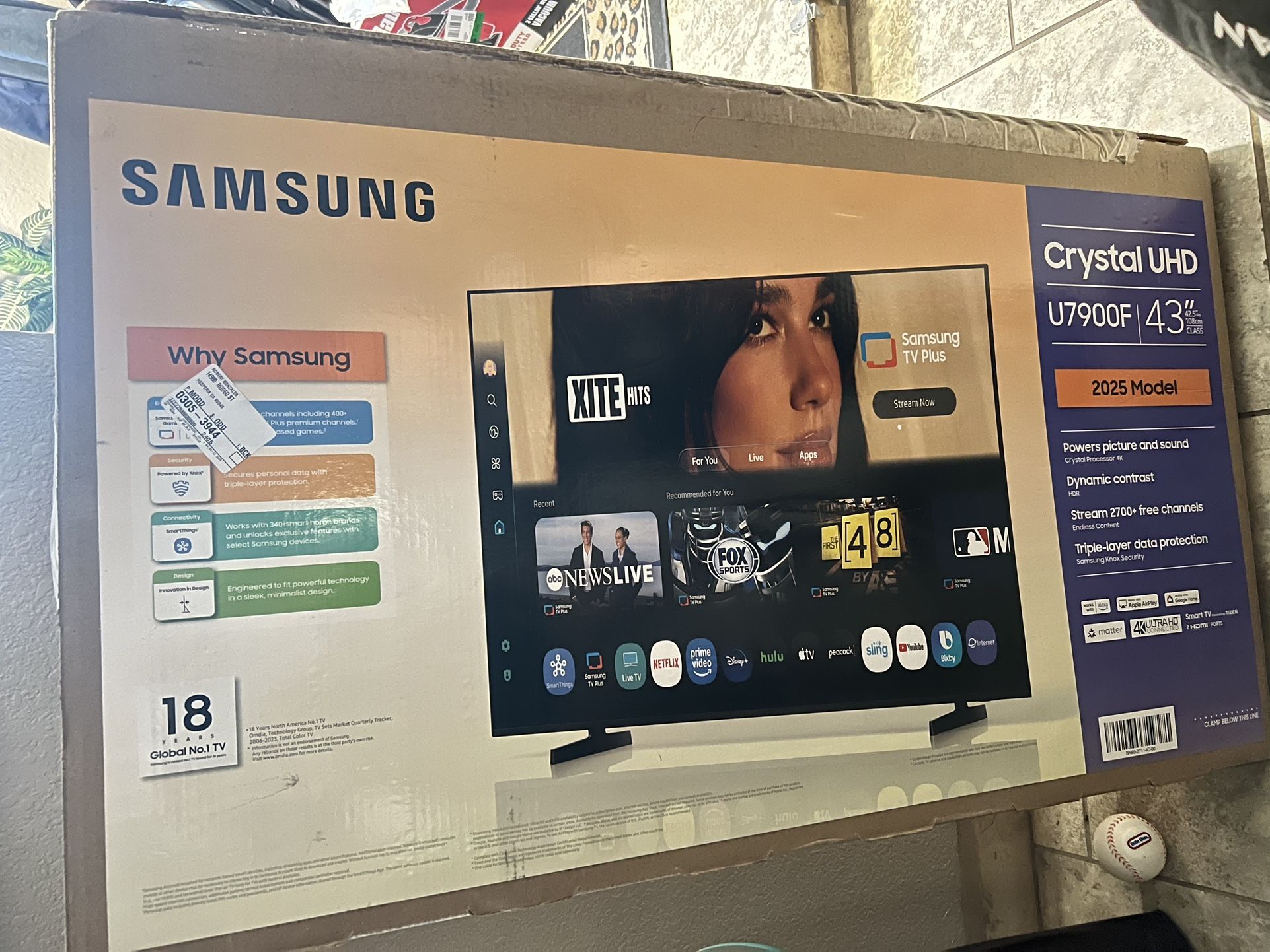 Samsung 43’ TV