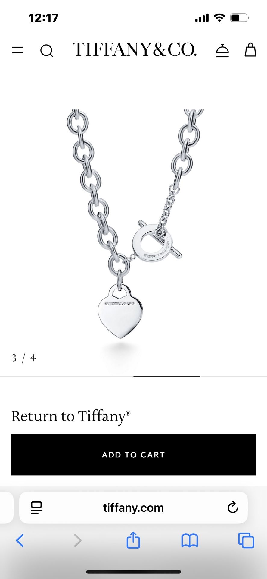Authentic Tiffany&Co