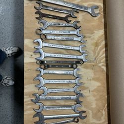 17 Vintage Wrenches USA, Japan, Spain Made