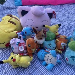 Pokemon Plushies