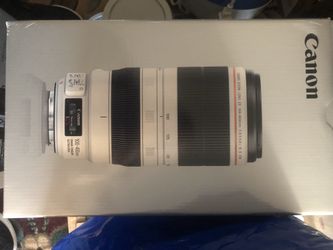 Canon 100-400 ii is usm. BOX Only
