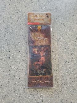 2002 Rubeus Hagrid 3D "Living Bookmark"