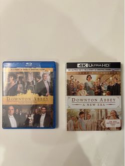 Downton Abbey  Duo  on Blu Ray and 4K