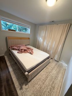 New bed frame without mattress