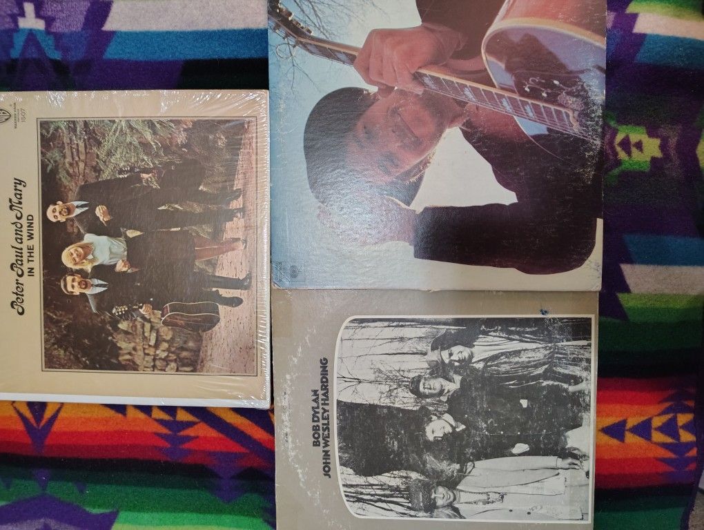 3 Record Albums $25