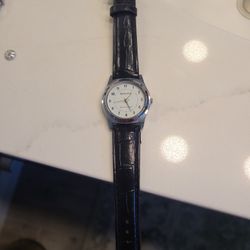 Wrist Watch Monte Carlo Black Band. Needs Battery