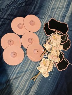 Chalkboard center pieces