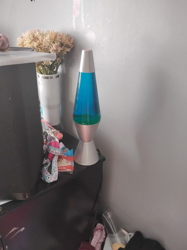 The Brand Of The Lava Lamp Is Very Expensive The Mirror Was Only $5 But