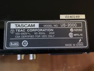 TASCAM US-2000 Audio Interface