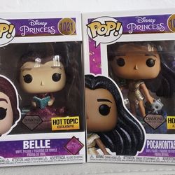 Funko Pop Disney Princess Diamond Collection 