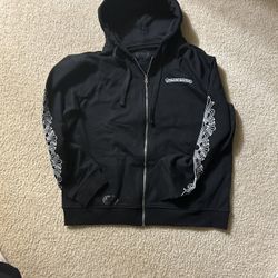 Chrome Hearts Pink Dagger Hoodie