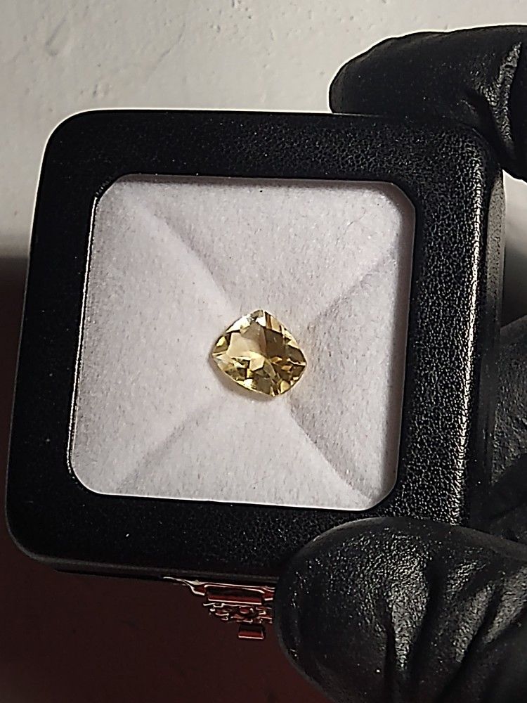 fancy cut citrine 