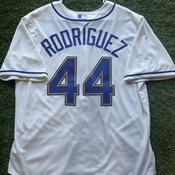 Seattle Mariners Julio Rodriguez Stitched Jersey Size Large