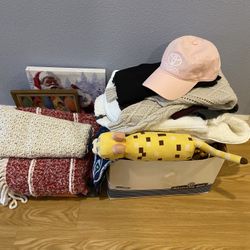 Entire Box/Lot  Misc - Girls Clothes/Decor 