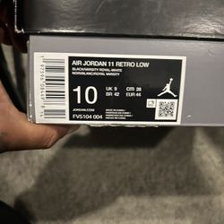 Jordan 11 Space Jam Sz 10