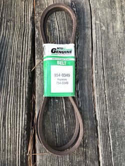 Mower Belt MTD (contact info removed)