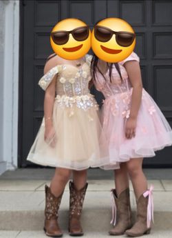 Dama/Homecoming tulle dress for teens