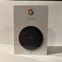 Google Nest Mini - 2nd Generation - Smart Speaker - New/Factory Sealed