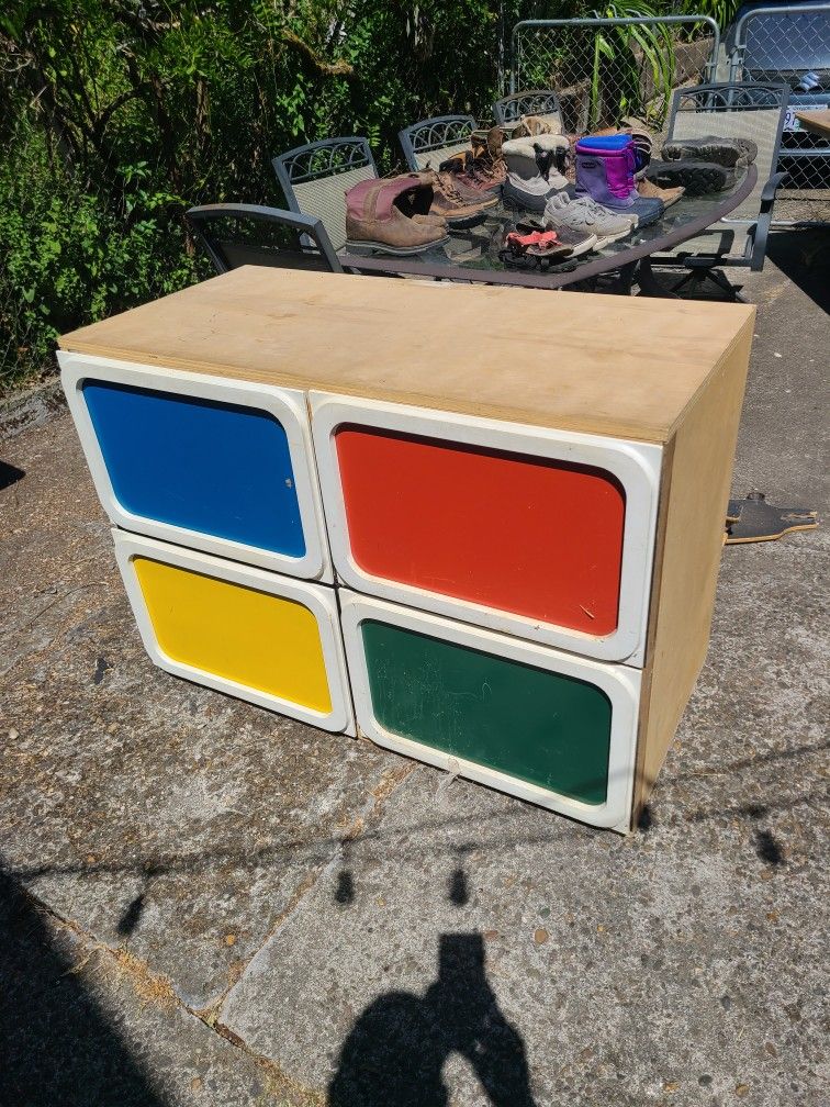 Colorful Storage Drawers