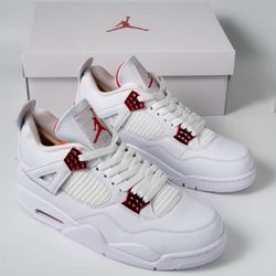 Air Jordan 4 Retro Metallic Red