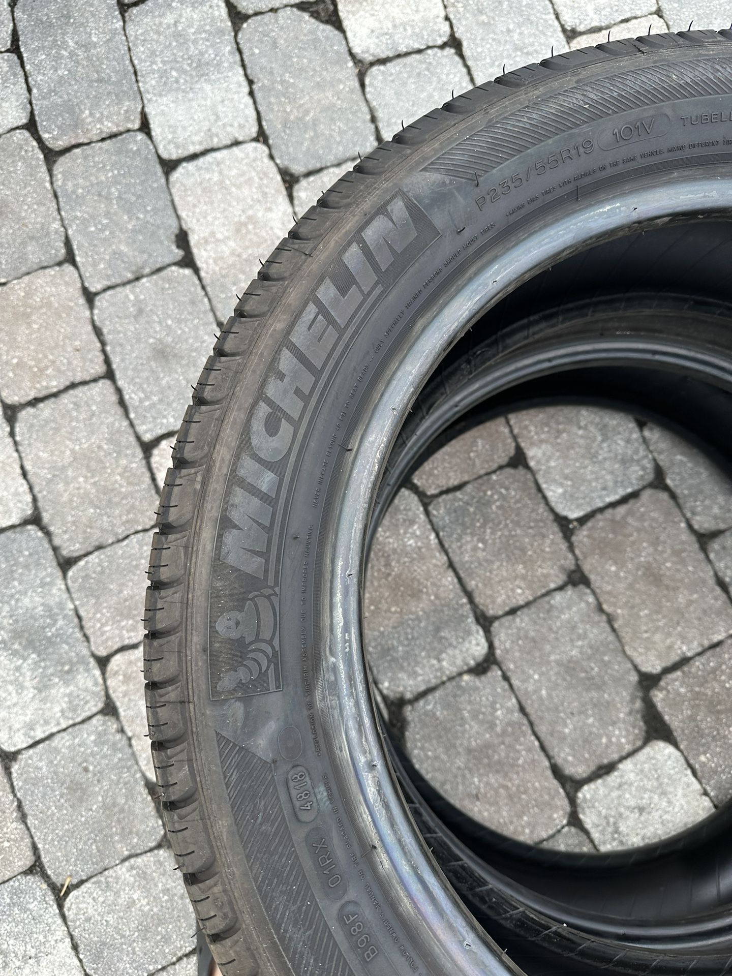 Michelin Tires 235/55/19 for Sale in Jupiter, FL OfferUp