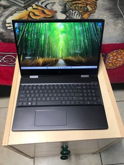 15.6” Hp Envy x360 Window 11 Touchscreen 256gb SSD 8gb Ram Come With Charger