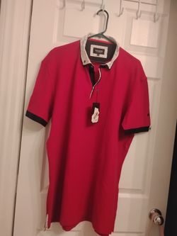 Maceoo Paris Dark Red Mens Shirt. New with tags