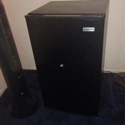 Small Black Refrigerator 