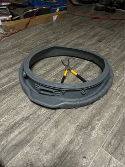 MDS(contact info removed)1 Washer Door Boot Gasket Fit LG Washer Door Seal Open Box