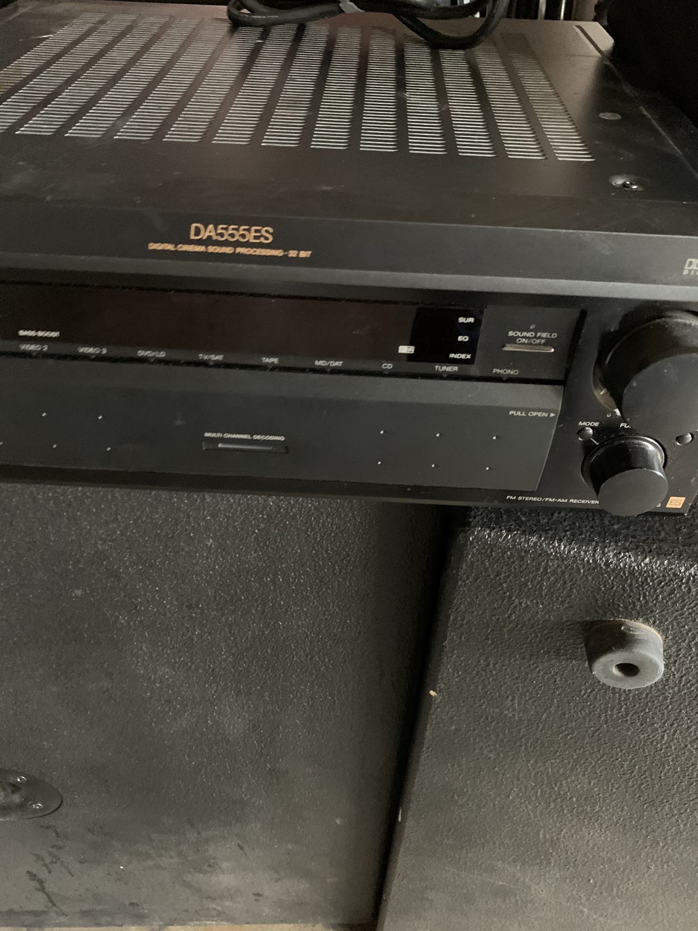 SONY STR-DA555ES MULTI CHANNEL A/V RECEIVER