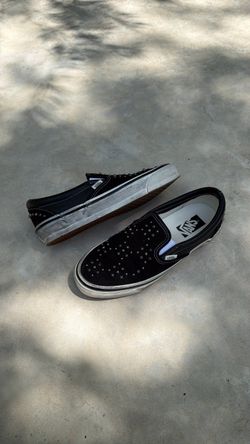 Vans slip on pearlized