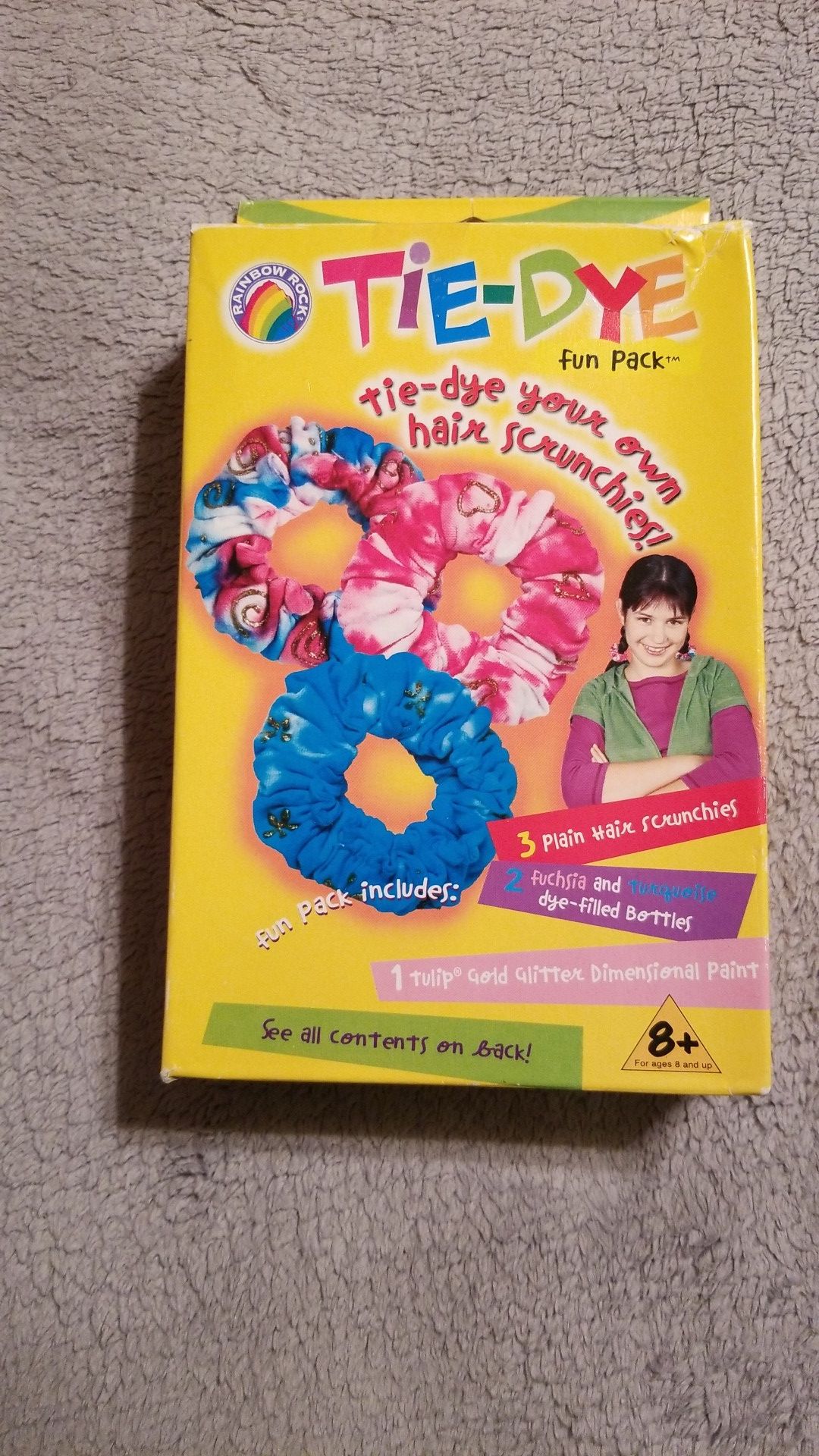 Tie-Dye Hair Scrunchie Kit, Brand New