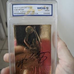 Kolby Bryant 23kt Gold Card 