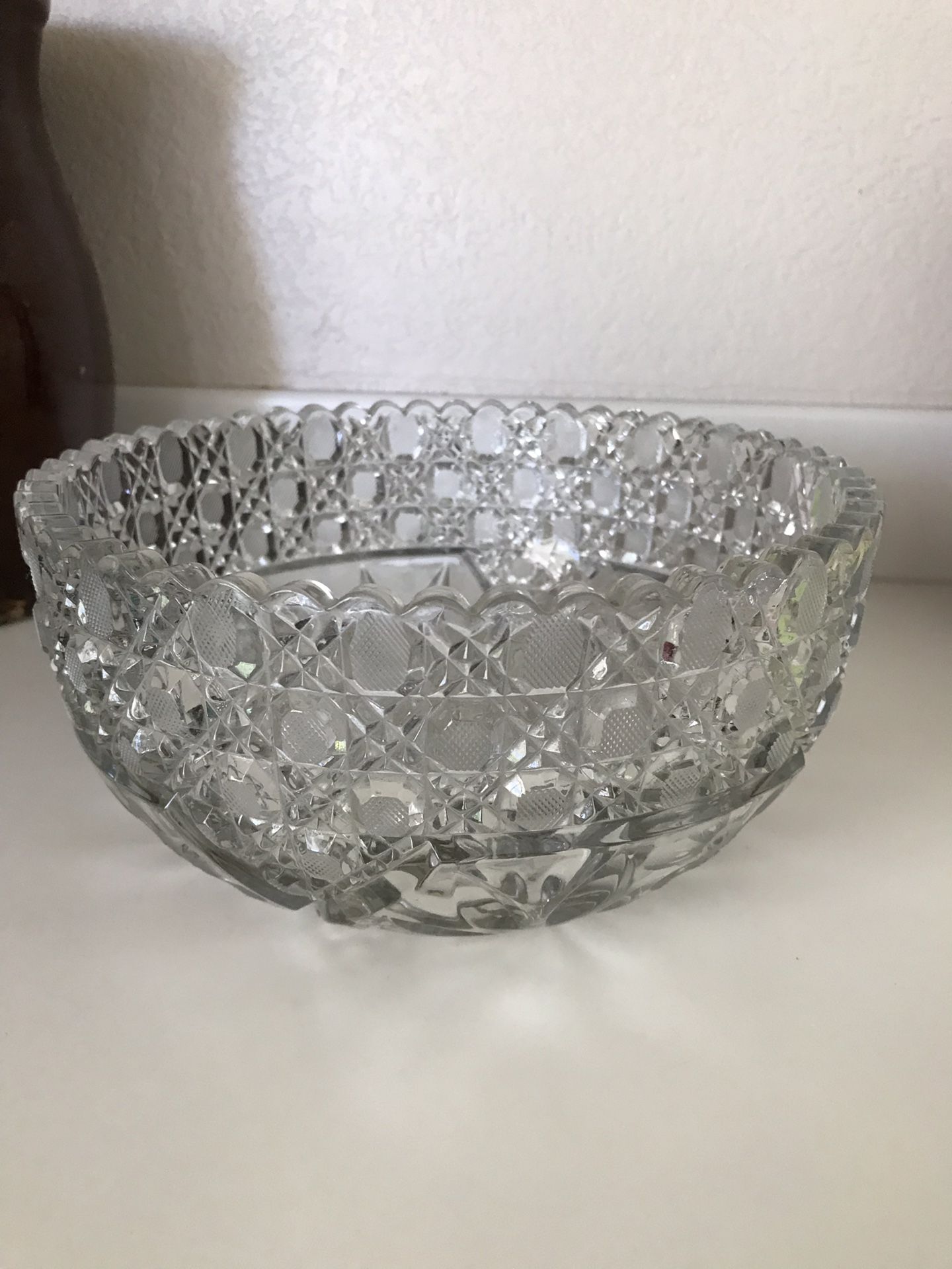 Crystal Fruit Bowl