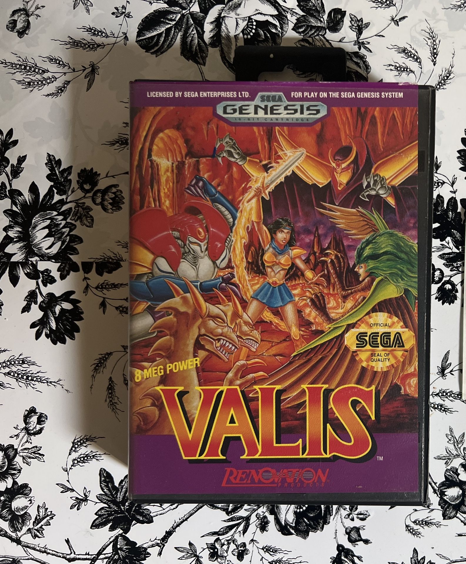 Valis Sega Genesis Video Game