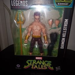 Marvel Legends Daimon Hellstrom With Blackheart Baf Piece 