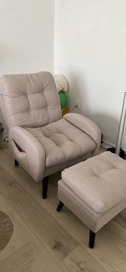 Recliner chair and telephone stand