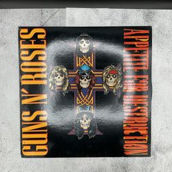 Guns N’ Roses “Appetite For Destruction” Album Vinyl Record LP