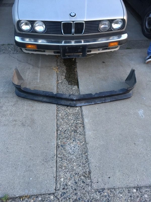 Bmw E21 front spoiler will fit 5-6 series