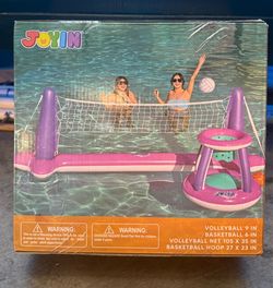 NEW!!(sealed) Volleyball & Basketball Ball water set