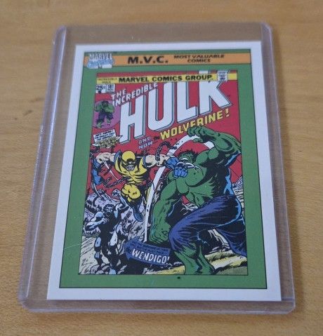 The Incredible Hulk 1990 Marvel Impel Card #134 RJS