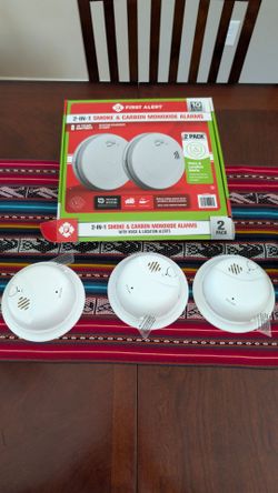 Smoke detectors and Carbon Monoxide detectors