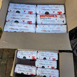 Huggies Size 4 Snug & Dry