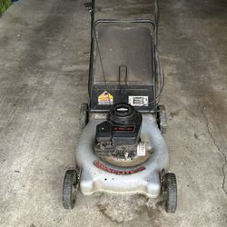 Lawn Mower gas powered