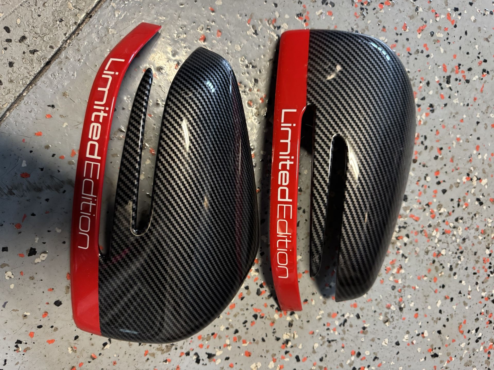 Mercedes Carbon Mirror Cover