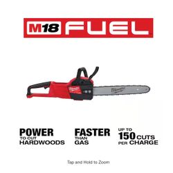 Milwaukee M18 FUEL 18-V Lithium-Ion Brushless Cordless 16" Chainsaw (Tool-Only)