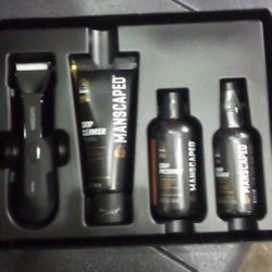 Brand New Men's Manscaping Set