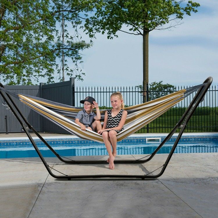 Multi Use Universal Hammock Stand Adjustable Heavy Duty Hammock Frame
